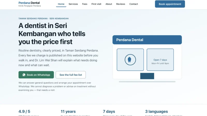 Serdang Family Dental